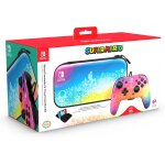 Bundle pdp manette filaire rematch et etui super mario star spectrum pour nintendo switch