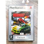 Burnout 2: point of impact (ps2, platinum)  jeu de course arcade, 3 , multilingue  vendu par blaspo ...