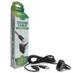 C�ble chargeur noir pour manette de jeu sans fil sur console microsoft xbox 360