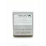 Carte m�moire grise gamecube 59 blocs