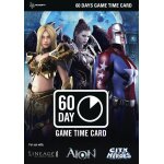 Carte pr - paye 60 jours - lineage 2 - city of heroes - city of villains - auto assault