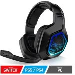 Casque micro sans fil gamer xpert - h900 2, 4 ghz pour ps4 / xbox one / switch / pc / mac rtro eclair ...