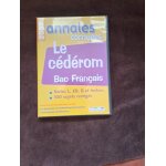 Cd - rom annales bac franais 2018 - 100 sujets corrigs spcial oral