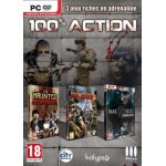 Coffret 100% action : the haunted hells reach + code d'honneur 3 + hard reset pc