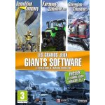 Coffret - les grands jeux giants (farming simulator 2011 / demolition company / ski region 2012) pc