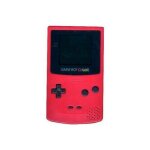 Console game boy color rouge