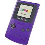 Console gameboy color violet nintendo