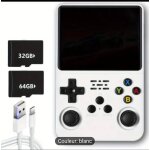 Console de jeu portable r36s rétro avec carte tf 32 + 64 go, ecran ips 8. 89 cm, système linux, rechargeable ... Console de jeu portable r36s rétro avec carte tf 32 + 64 go, ecran ips 8. 89 cm, système linux, rechargeable ...