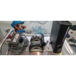 Console microsoft xbox 360 elite noir 4 go avec 2 manettes
