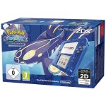 Console nintendo 2ds transparente bleu + pok�mon saphir alpha