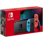 Console nintendo switch avec joy - con bleu neon et rouge neon