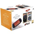 Console psp street noire + gran turismo essentiels + motorstorm artic edge essentiels