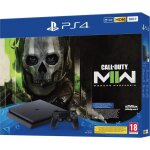 Console sony playstation 4 slim f - chassis 500go call of duty: modern warfare bundle black