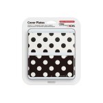 Coque new 3ds a pois blancs & noirs Coque new 3ds a pois blancs & noirs