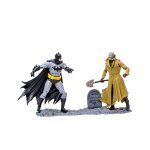 Dc comics - pack de 2 figurines collector multipack batman vs. hush 18 cm