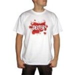 Dexter - tshirt homme logo white - basic taille l