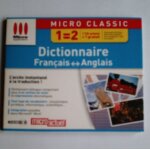 Dictionnaire français / anglais pc Dictionnaire français / anglais pc