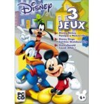 Disney 3 jeux : mickey panique a mickeyville - donald couak attack - dingo extr�me skateboarding pc