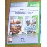 Double pack jeux xbox 360 far cry 2 + ghost recon advanced warfighter