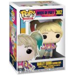 Figurine dc comics - birds of prey - harley quinn caution tape pop 10cm