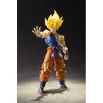 Figurine dragon ball z - super saiyan son gokou super warrior awakening s. h. figuarts