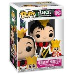 Figurine funko pop - alice au pays des merveilles [disney] n1063 - reine de coeur avec roi de coeur (55740) ...