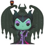 Figurine funko pop - la belle au bois dormant [disney] - malfique sur son trne - diamant (58392)