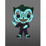 Figurine funko pop - dc super - h�ros - joker - dia de los dc - glow in the dark (58173)