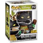 Figurine funko pop - l'trange nol de m. jack [disney] n212 - dmon arlequin - paillet (41598)