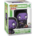 Figurine funko pop - fortnite n438 - skull trooper (violet) (47093)