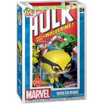 Figurine funko pop - marvel comics n24 - wolverine (the incredible hulk #181) - comic cover (71338)