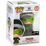 Figurine funko pop - overwatch n424 - tracer elfe (34201trace)