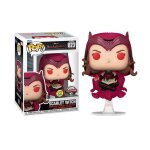 Figurine funko pop scarlett witch leviating / wandavision / funko pop marvel #823 - exclusive special ...
