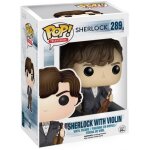 Figurine funko pop - sherlock n289 - sherlock holmes avec violon (06051)