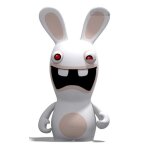 Figurine lapins cr�tins - lapin qui crie