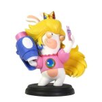 Figurine mario + the lapins crtins kingdom battle - peach 15cm