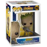 Figurine pop - marvel avengers infinity war - groot arm� - funko pop n293