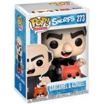 Figurine pop - les schtroumpfs - gargamel et azrael - funko pop