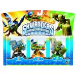 Figurines skylanders : spyro's adventure - drobot + flameslinger + stump smash