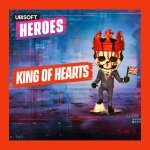 Figurine ubisoft heroes - watch dogs legion - roi de coeur Figurine ubisoft heroes - watch dogs legion - roi de coeur