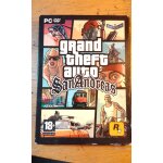 Jeu grand theft auto san andreas sur pc edition 2005 en bon etat.