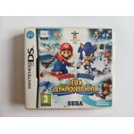 Jeu nintendo ds mario &sonic aux jeux olympiques d'hiver sega