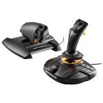 Thrustmaster t - 16000m fcs hotas noir, orange usb joystick analogique / num�rique pc