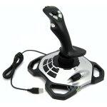 Logitech extrme 3d pro - joystick - 12 boutons - filaire - noir, argent - pour pc