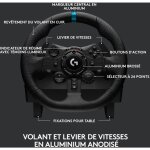 Logitech g923 - ensemble volant et pdales - filaire - pour pc, sony playstation 4, sony playstation ...