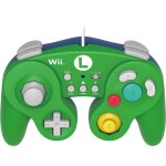 Manette hori battle pad luigi filaire verte pour nintendo wii, nintendo wii u Manette hori battle pad luigi filaire verte pour nintendo wii, nintendo wii u