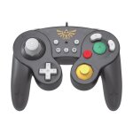 Manette hori battle pad (zelda) filaire noir hori pour , nintendo switch
