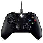 Manette microsoft xbox wireless controller + cable for windows sans fil noir microsoft pour pc, microsoft ...