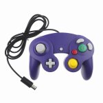 Manette pour nintendo wii, wii u et gamecube - violet