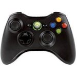 Manette sans fil xbox 360 noire